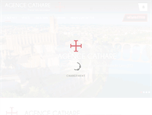 Tablet Screenshot of agence-cathare.fr